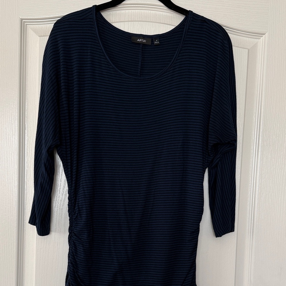 Apt. 9 Navy& Black Top